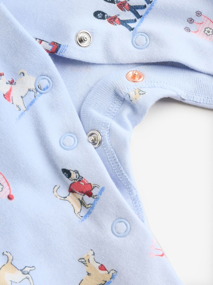 Blue Cath Kidston London Baby Sleepsuit - Image 10 of 10 Blue Cath Kidston London Baby Sleepsuit - Image 10 of 10