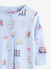 Blue Cath Kidston London Baby Sleepsuit - Image 6 of 10