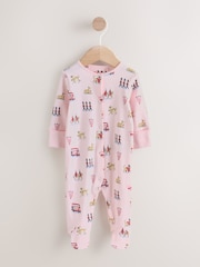 Pink Cath Kidston London Baby Sleepsuit - Image 6 of 12