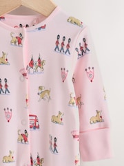 Pink Cath Kidston London Baby Sleepsuit - Image 8 of 12