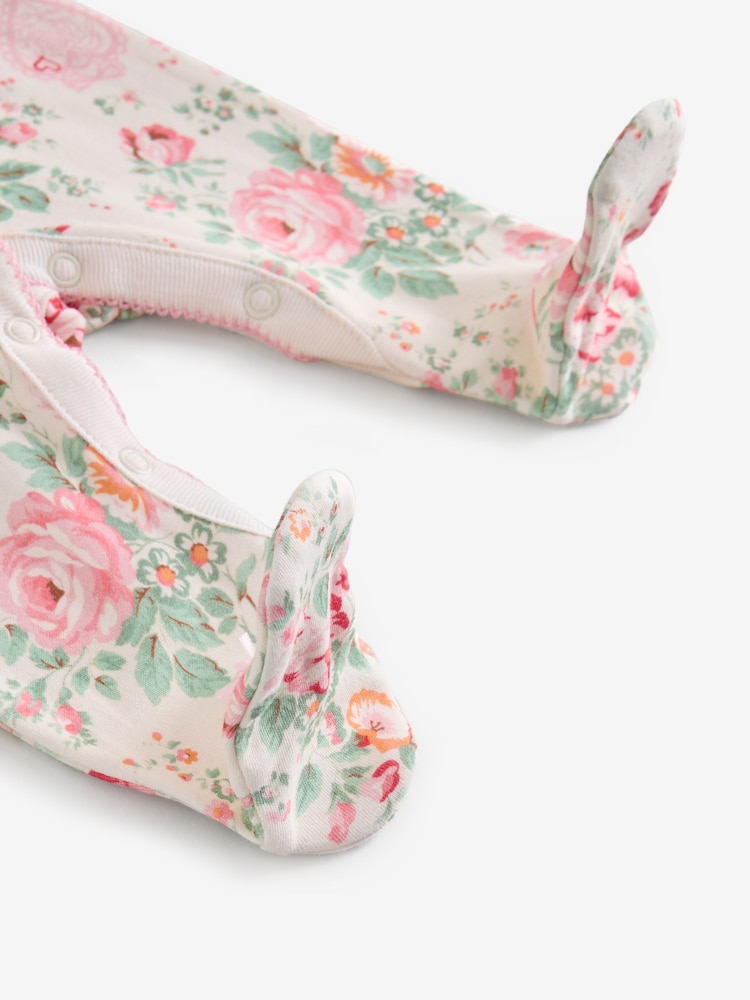 Rosa/Cream - Cath Kidston Baby Sleepsuit - Bild 9 von 9