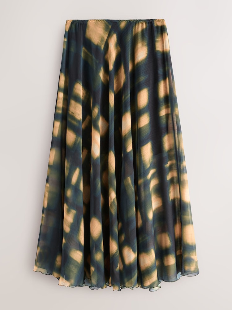 Nothing Ordinary Black Godet Midi Skirt - Image 10 of 10 Nothing Ordinary Black Godet Midi Skirt - Image 10 of 10