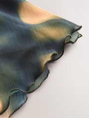 Nothing Ordinary Black Godet Midi Skirt - Image 3 of 3