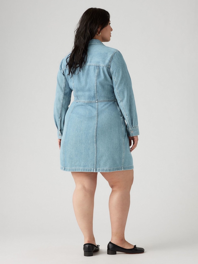 Vestido denim estilo western Flynn de Levi's® - Imagen 2 de 6