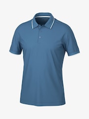 Galvin Green Blue Marty Breathable Short Sleeve Golf Polo Shirt - Image 1 of 1
