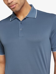 Galvin Green Blue Marty Breathable Short Sleeve Golf Polo Shirt - Image 3 of 8