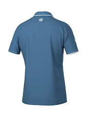 Galvin Green Blue Marty Breathable Short Sleeve Golf Polo Shirt - Image 8 of 8