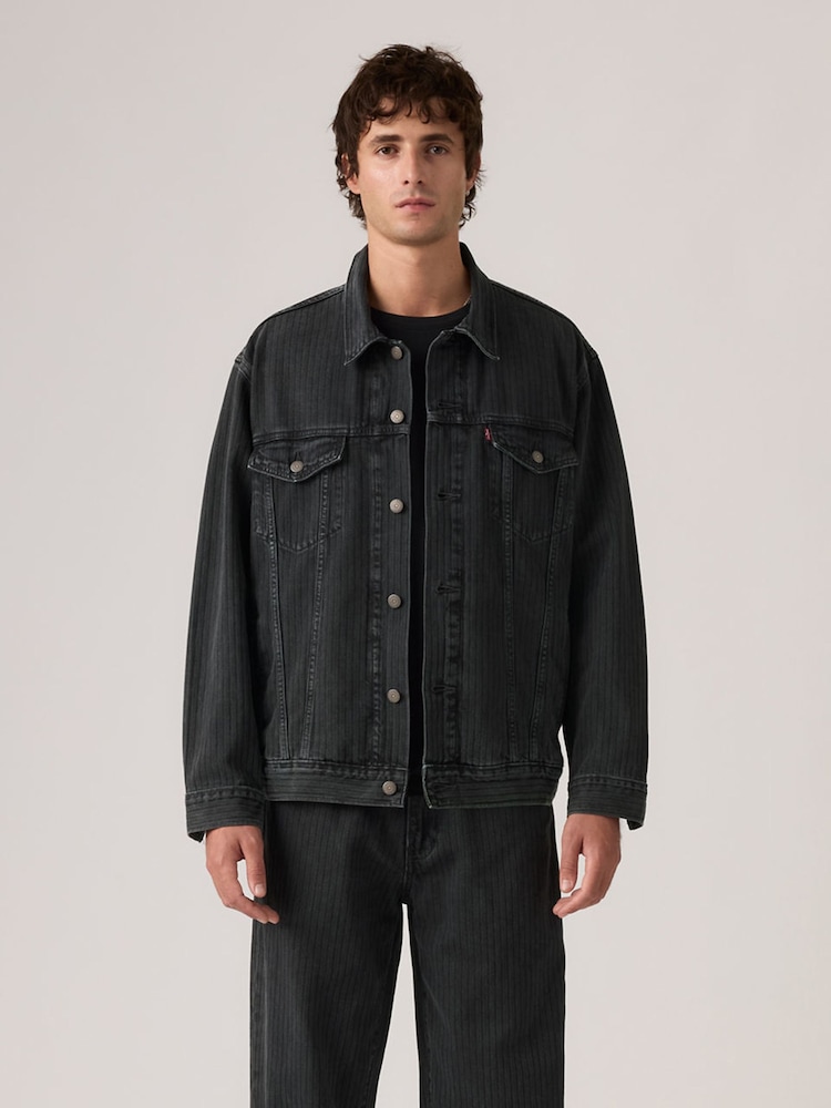 Levi's® Onyx Badge Relaxed Fit Trucker Jacket - Image 1 of 6