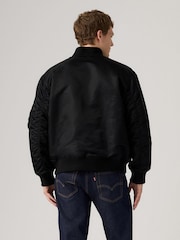 Levi's® Jet Black Bomber Jacket - Image 2 of 6