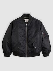 Levi's® Jet Black Bomber Jacket - Image 5 of 6