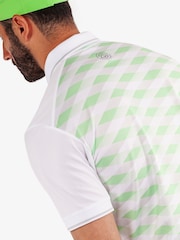Galvin Green White Marlon Breathable Short Sleeve Golf Polo Shirt - Image 5 of 8