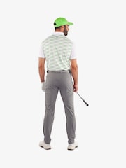 Galvin Green White Marlon Breathable Short Sleeve Golf Polo Shirt - Image 6 of 8