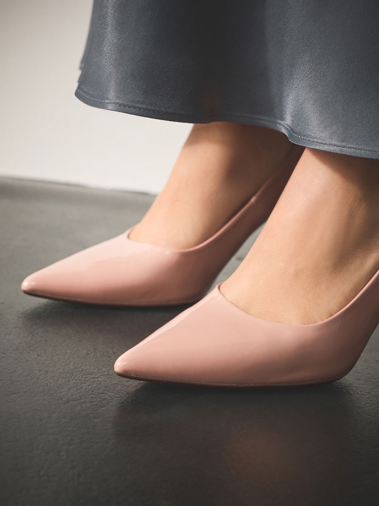 Buy Blush Pink Standard/Wide Fit Forever Comfort Point Toe Court Heels from Next USA Buy Blush Pink Standard/Wide Fit Forever Comfort Point Toe Court Heels from Next USA
