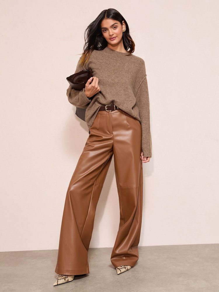 Braun - Friends Like These Rundhalspullover - Bild 4 von 4 Braun - Friends Like These Rundhalspullover - Bild 4 von 4