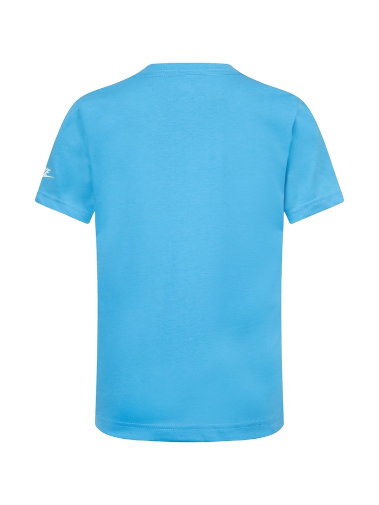 Nike Baltic Blue Little Kids Logo T-Shirt - Image 2 of 2