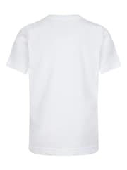 Nike White Little Kids Baloon Graphic Print T-Shirt - Image 2 of 2
