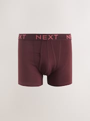 Rich Blue/ Red 10 pack A-Front Boxers - Image 2 of 14
