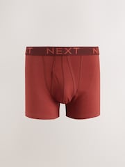 Rich Blue/ Red 10 pack A-Front Boxers - Image 5 of 14