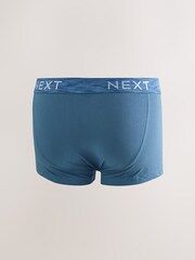 蓝色/紫色/红色 - 棉质混纺低腰平角内裤 - 图片3 / 14