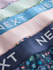 Blue/Green Floral Print 5 Pack Trunk Boxers - Image 9 of 10