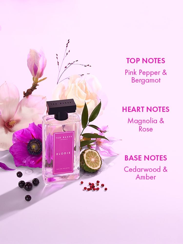 Ted Baker Floralicious Elodie Eau de Toilette Fragrance 100ml - Image 4 of 4 Ted Baker Floralicious Elodie Eau de Toilette Fragrance 100ml - Image 4 of 4