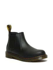 Dr. Martens Black Junior 2976 Softy Leather Chelsea Boots - Image 1 of 5
