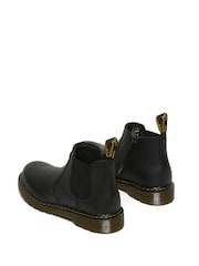 Dr. Martens Black Junior 2976 Softy Leather Chelsea Boots - Image 3 of 5
