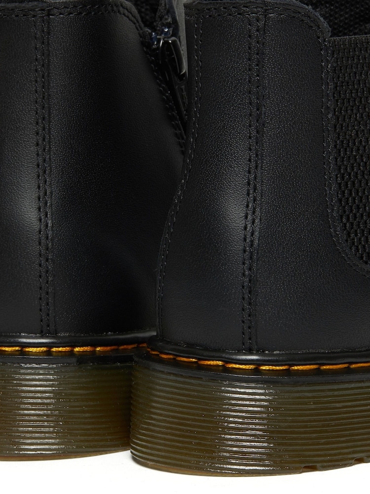 Dr. Martens Black Junior 2976 Softy Leather Chelsea Boots - Image 5 of 5 Dr. Martens Black Junior 2976 Softy Leather Chelsea Boots - Image 5 of 5