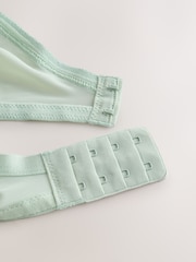 Green DD+ Pad Balcony Lace Bra - Image 8 of 9