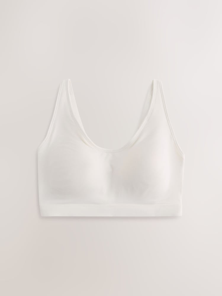 Cream DD+ Padded Non Wire Ultimate Comfort Supersoft Modal T-Shirt Bra - Image 1 of 3 Cream DD+ Padded Non Wire Ultimate Comfort Supersoft Modal T-Shirt Bra - Image 1 of 3