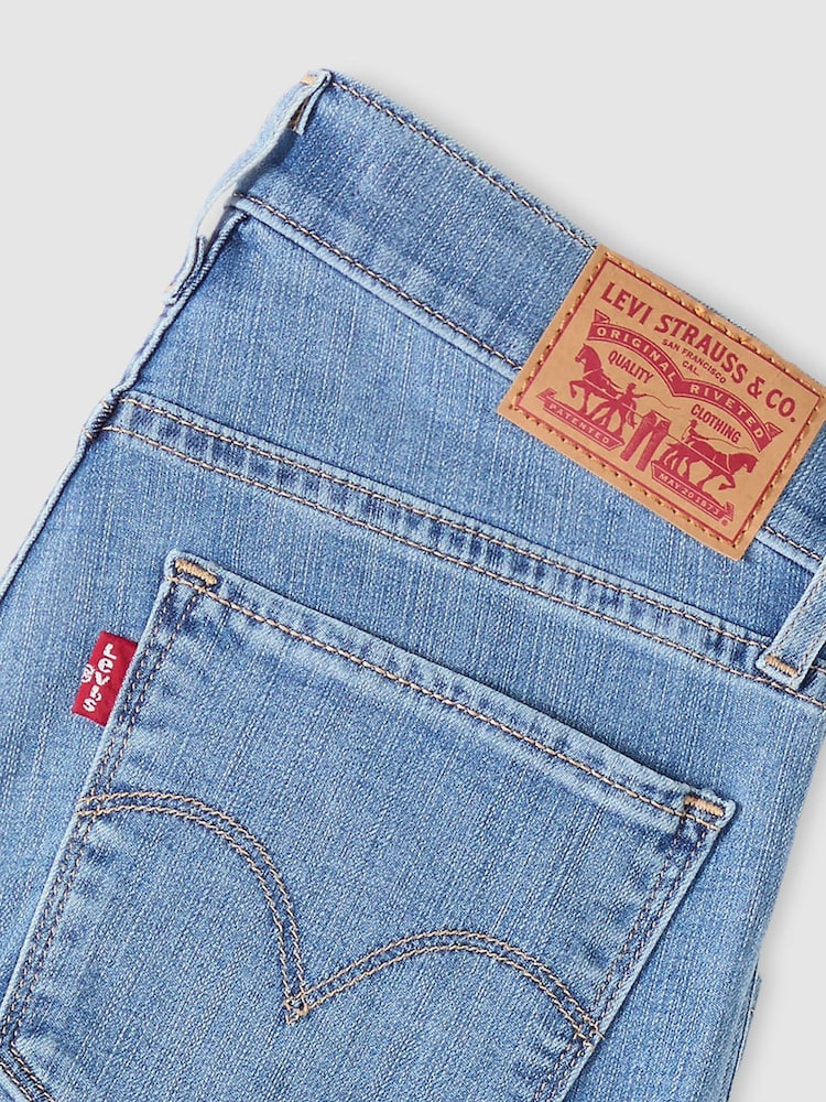 Levi's® Cool Satisfaction Blue 318 Shaping Mid Rise Wide Leg Jeans - Image 9 of 9 Levi's® Cool Satisfaction Blue 318 Shaping Mid Rise Wide Leg Jeans - Image 9 of 9