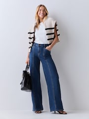 Levi's® Is It Denim 318 Shaping Wide Leg Jeans - Image 1 of 5