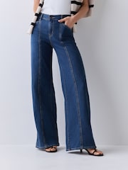 Levi's® Is It Denim 318 Shaping Wide Leg Jeans - Image 3 of 5