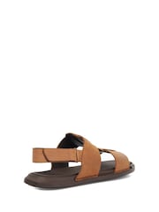 Dune London Brown Izan Flexi Sole Fisherman Sandals - Image 2 of 5