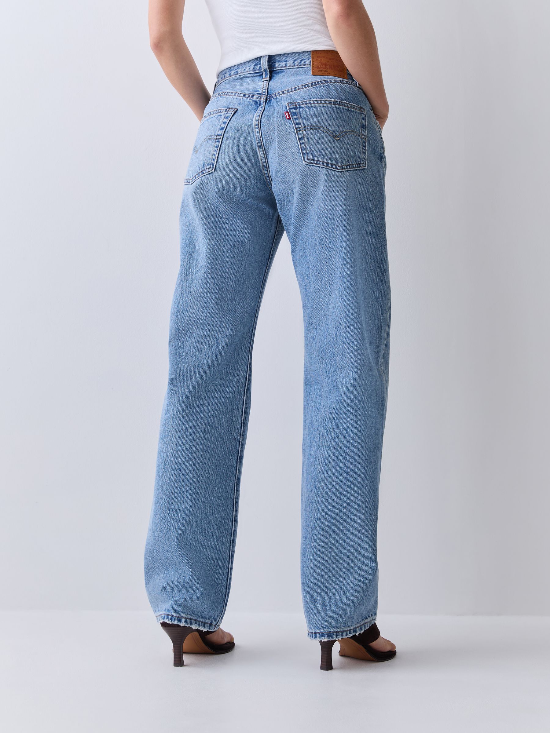 Buy Levi's® Hallowed Hour Blue 501® Straight Loose 90's Jeans from
