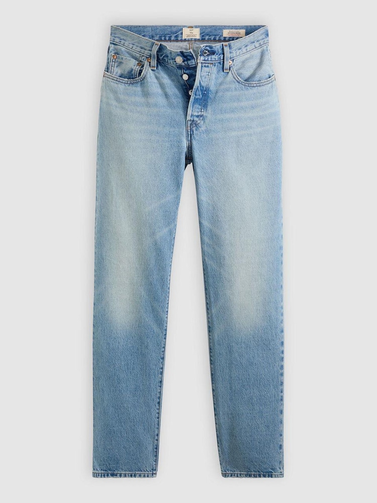 Levi's® Hallowed Hour Blue 501® Straight Loose 90's Jeans - Image 8 of 8 Levi's® Hallowed Hour Blue 501® Straight Loose 90's Jeans - Image 8 of 8