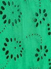 Girl In Mind Green Michelle Broidery Shirt Maxi Dress - Image 6 of 6