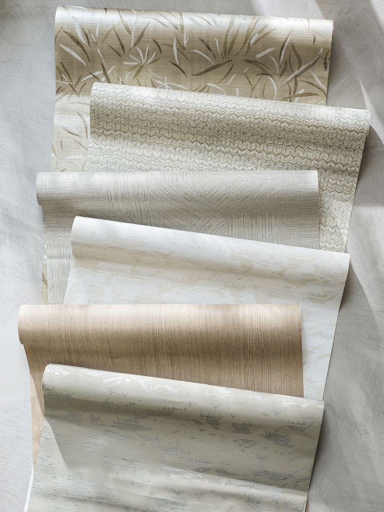 Harlequin Gold Honey Moji Kasuri Wallcoverings 10M Wallpaper - Image 2 of 2