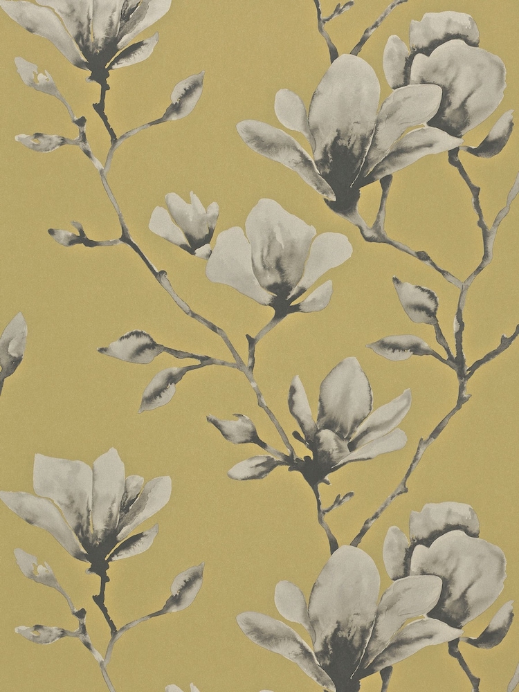 Harlequin Yellow Lotus Wide Width Purity Edit Wallpaper 10M - Image 1 of 1