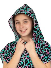 Harry Bear Animal Print Hooded Towel Poncho - Imagen 3 de 12