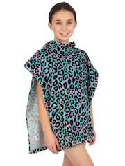 Harry Bear Animal Print Hooded Towel Poncho - Imagen 4 de 12