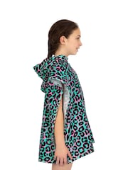 Harry Bear Animal Print Hooded Towel Poncho - Imagen 5 de 12