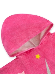 Harry Bear Pink Unicorn Hooded Towel Poncho - Image 11 of 12