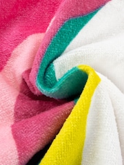 Harry Bear Pink Unicorn Hooded Towel Poncho - Image 12 of 12