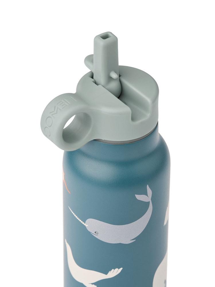 Blau - Liewood Falk Water Bottle 350 ml - Bild 2 von 2