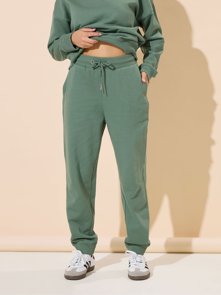 Verde - PixieGirl Petite Co-Ord Joggers - Imagem 1 de 5