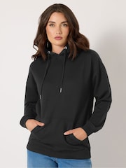 Long Tall Sally Black Overhead Hoodie - Image 1 of 5