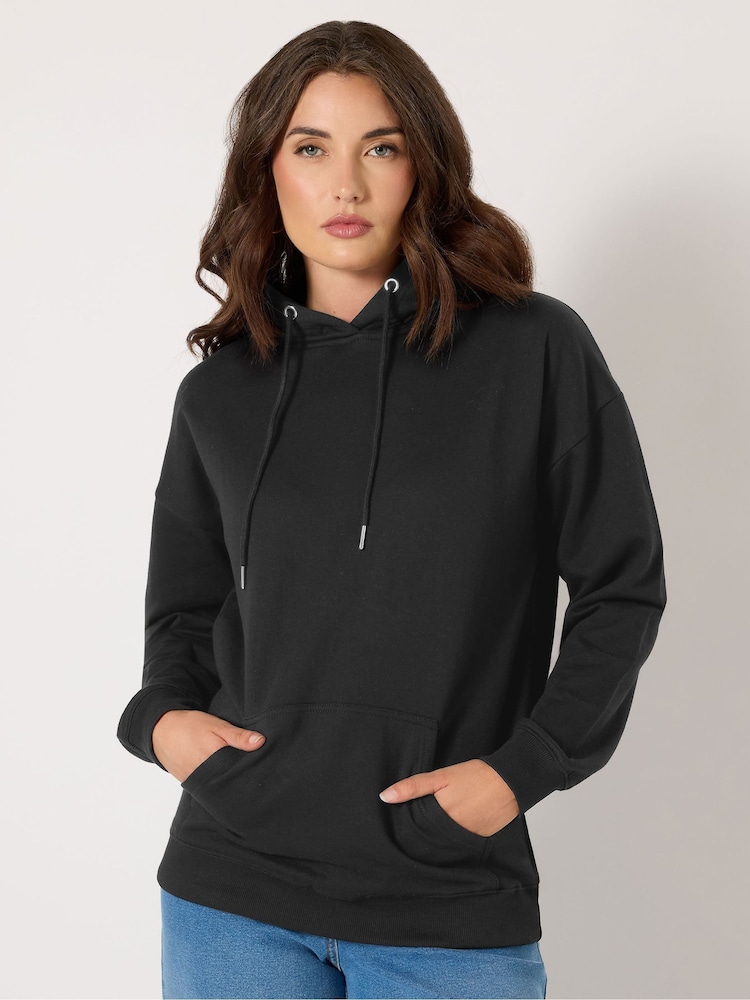 Long Tall Sally Black Overhead Hoodie - Image 1 of 5