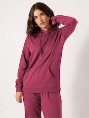Rosa - Long Tall Sally alto Hoodie - Imagem 1 de 5