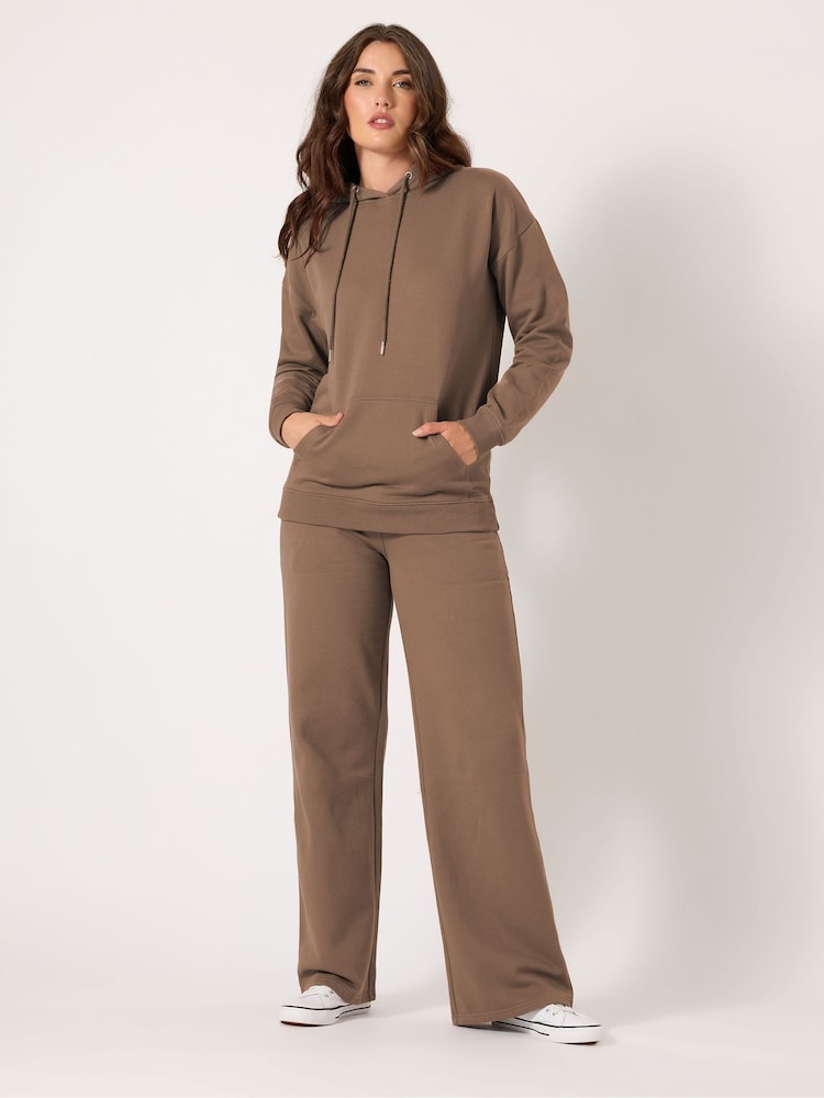 Long Tall Sally Brown Overhead Hoodie - Image 2 of 5